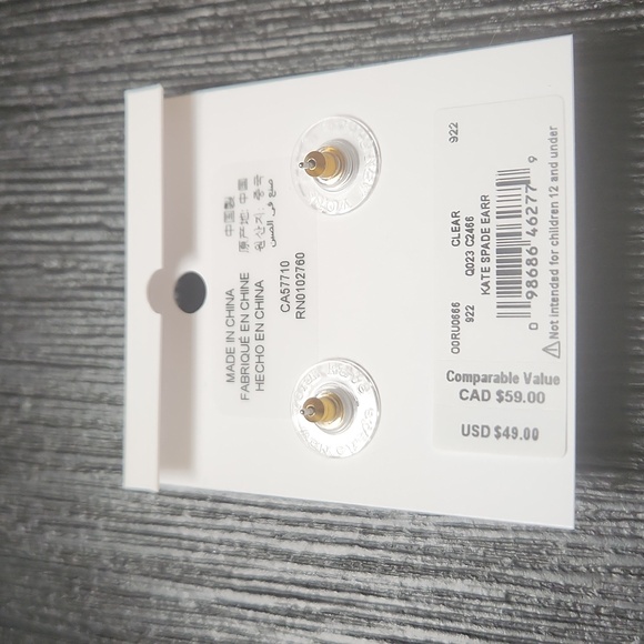 Kate Spade Gumdrop Studs - Picture 8 of 8